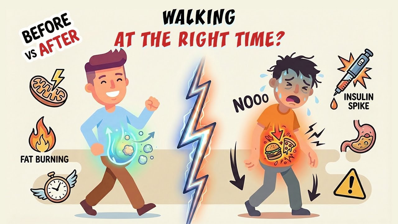 Walking Before Eating or After Eating to Burn Fat Faster?