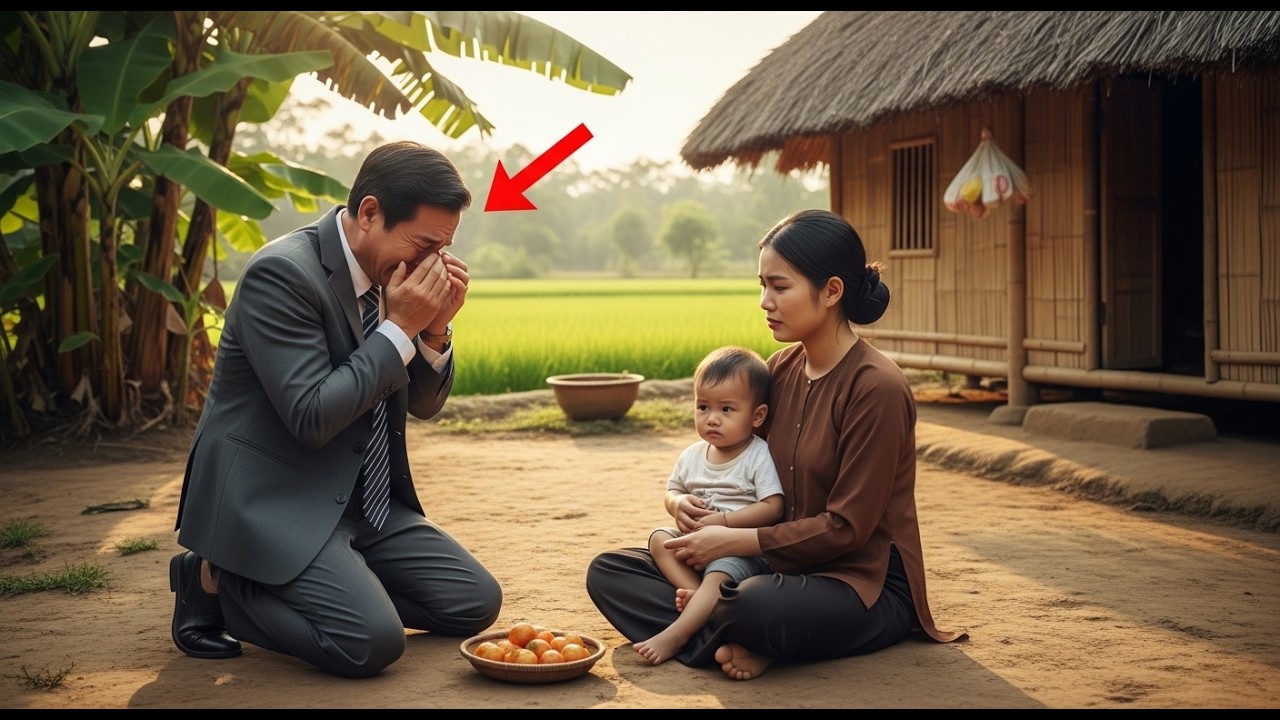 Tỷ Phú Trở Về Miền Tây, Chết Lặng Khi Thấy Vợ Cũ Sống Trong Chòi Lá Rách Cùng Con Trai