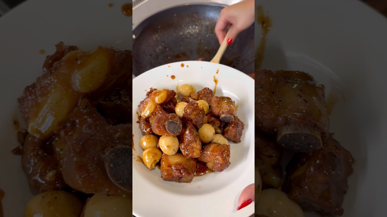 Vietnamese Caramelized Pork with Quail Eggs | MyHealthyDish