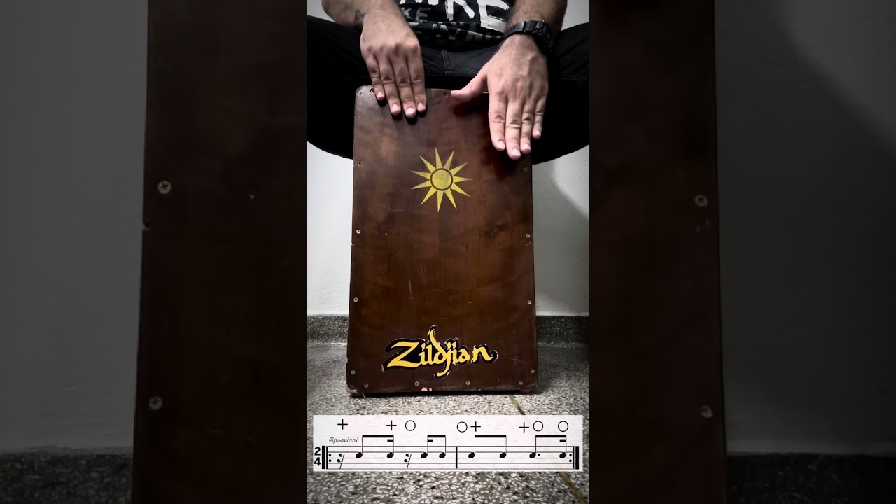 Como Tocar SAMBA no Cajon (Carrom) - Possibilidades