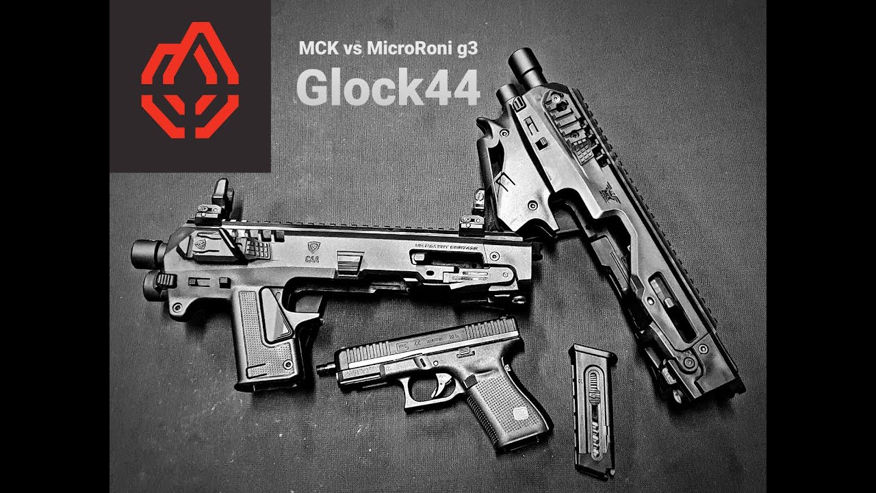 MCK vs MicroRoni & Glock 44. Only one of them works [EN]