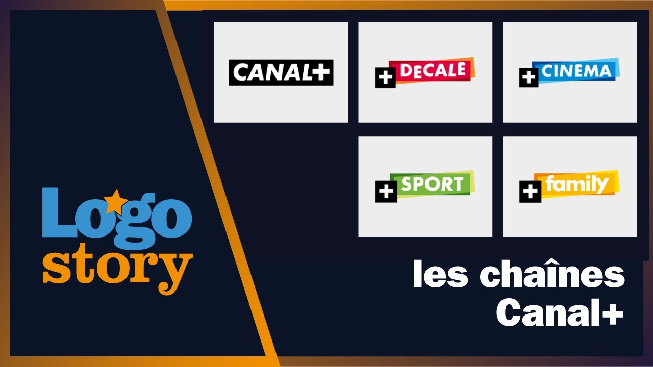 📺 LOGO STORY 🌈➕ LES CHAINES CANAL+