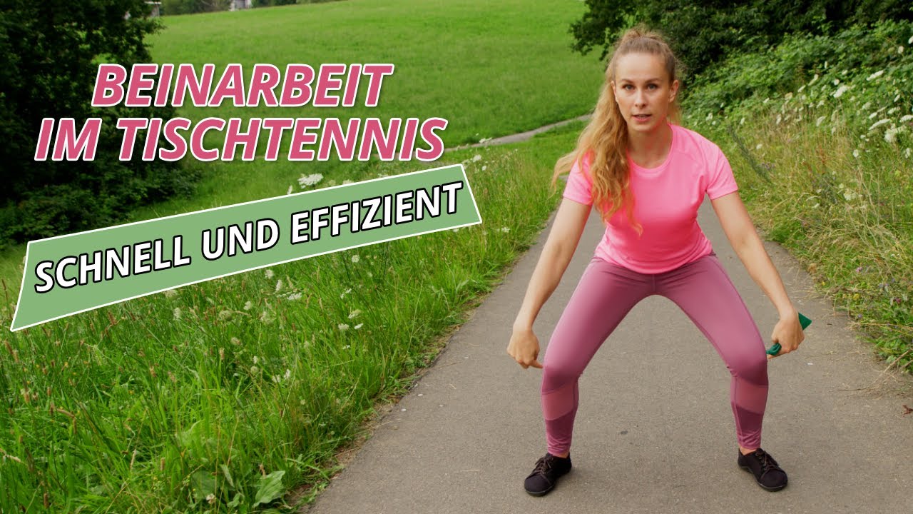 Tischtennis Basics I Grundlagen der Beinarbeit I Beinstellung und Beinarbeit Technik