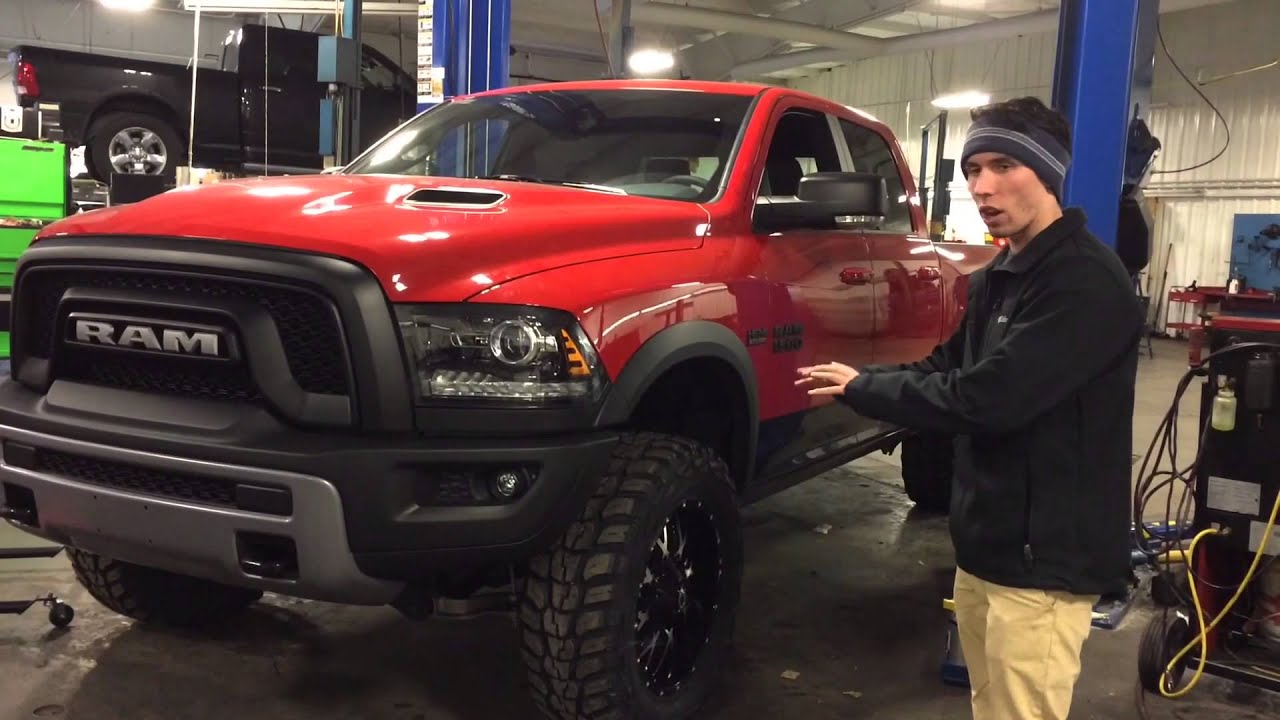 1st 2016 Ram Rebel lifted on 35s