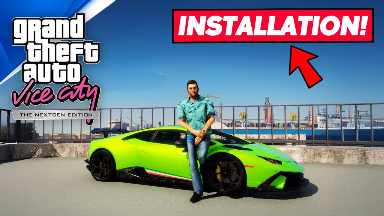 How To Install GTA Vice City Next Gen Edition Mod 😍 (Full Installation Tutorial) 2025!