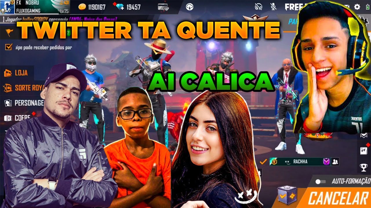 SQUAD DA RESENHA VOLTOU - RACHA CHEGOU E BOCA E NOBRU JÁ ATUALIZOU ELE DAS TRET4