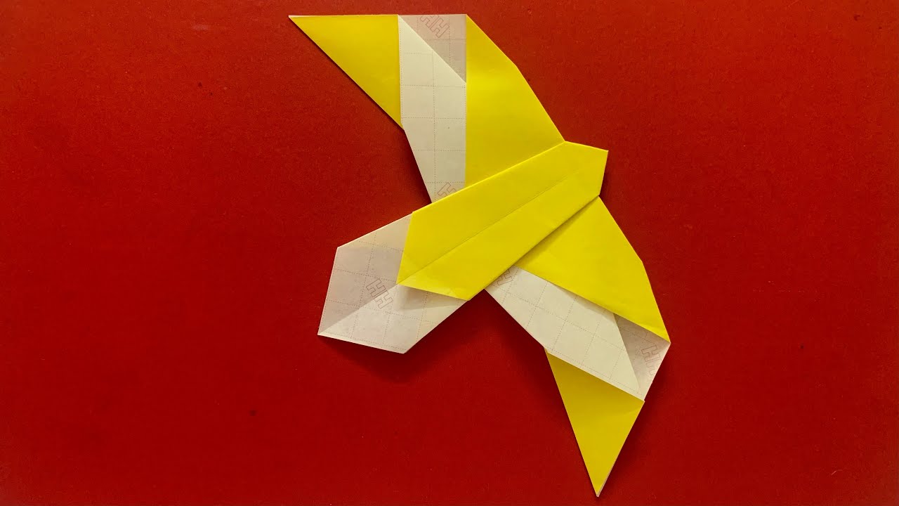 How To Make An Origami Swallow Bird Easy Step By Step