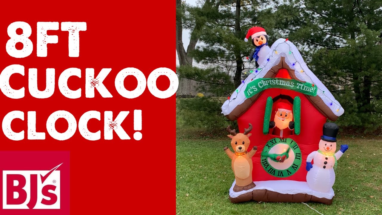 NEW FOR 2024 | Christmas Inflatable 8FT Cuckoo Clock! [4K]