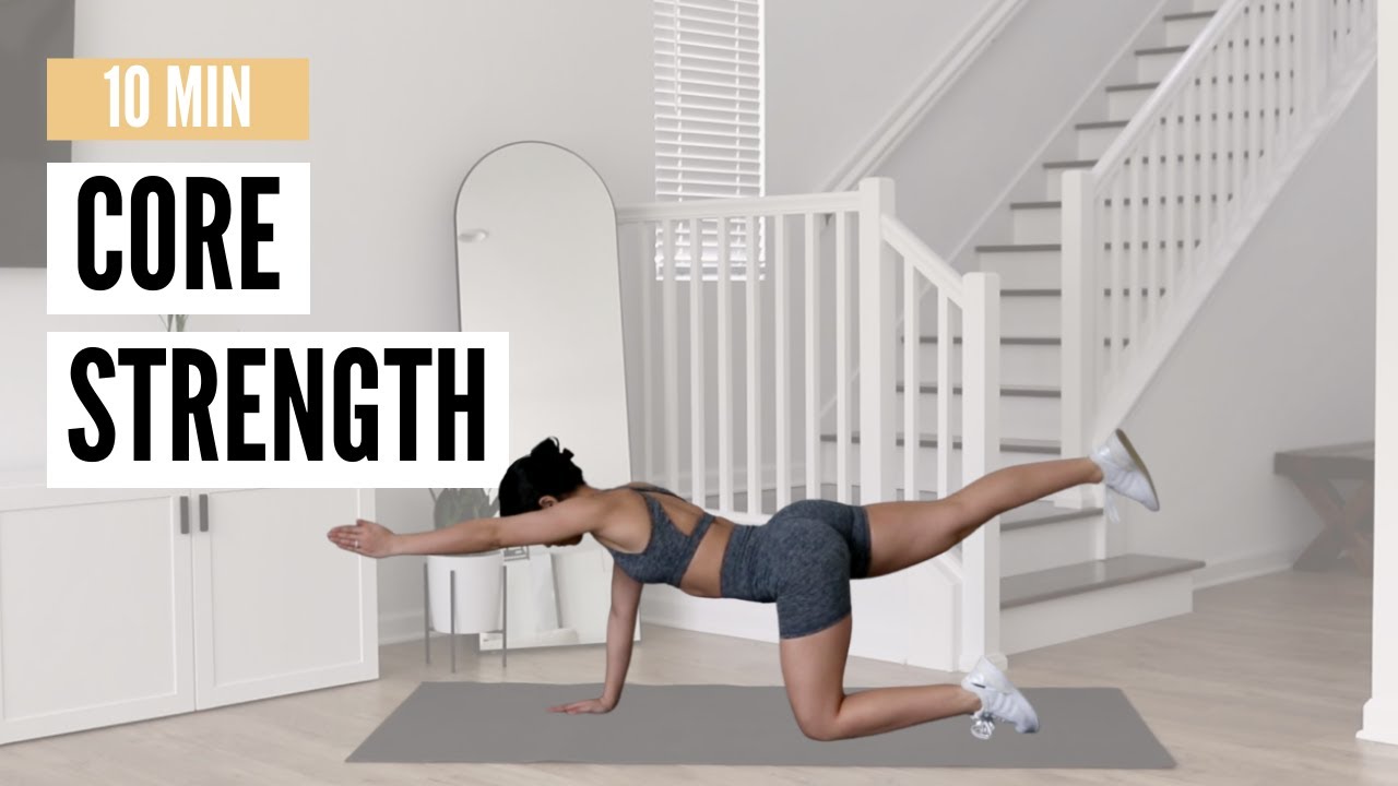 10 Minute Core Strength and Stability Workout | perfect for beginners!