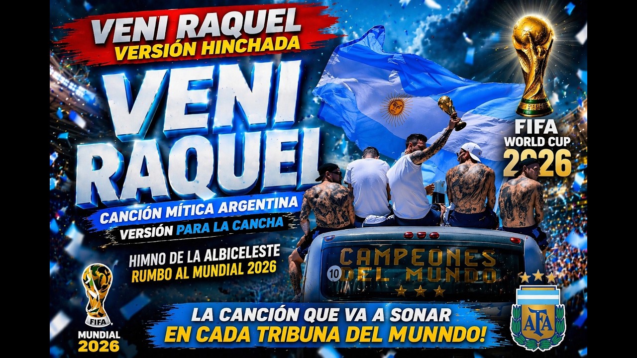 🔥 VAMOS SELECCI&Oacute;N - El NUEVO TEMA para el MUNDIAL 2026 🏆 (Ritmo Ven&iacute; Raquel)