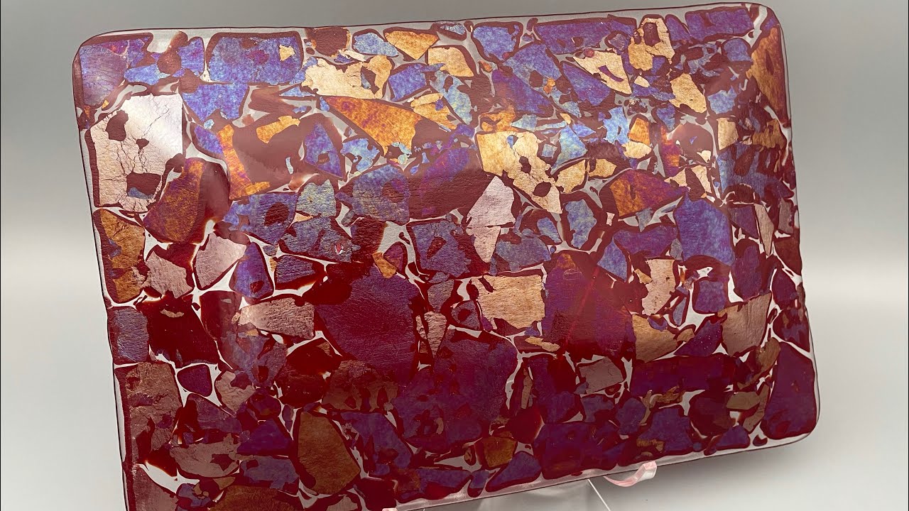 More Fused Glass Scrap Melts -- 2 Projects Featured!