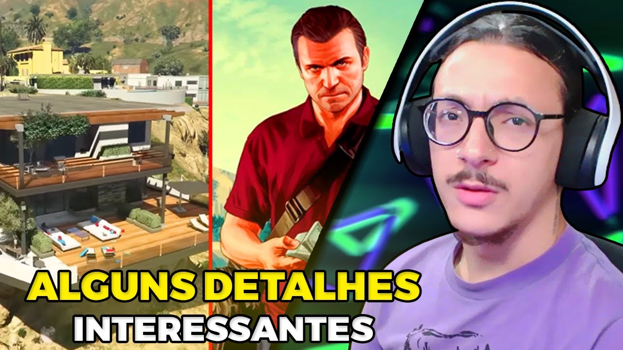 COMO NÃO PERCEBEMOS ISSO? - SEGREDOS E CURIOSIDADES DO GTA - GIGATON GAMES - ATLAZZ REACT