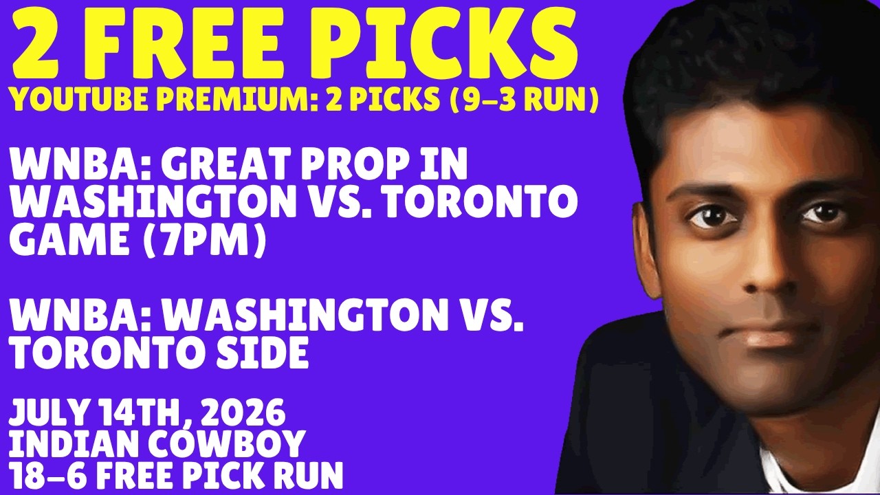 Indian Cowboy Tuesday WNBA Baseball Picks Predictions Best Bets 07/14/2026 Picks Predictions Bets