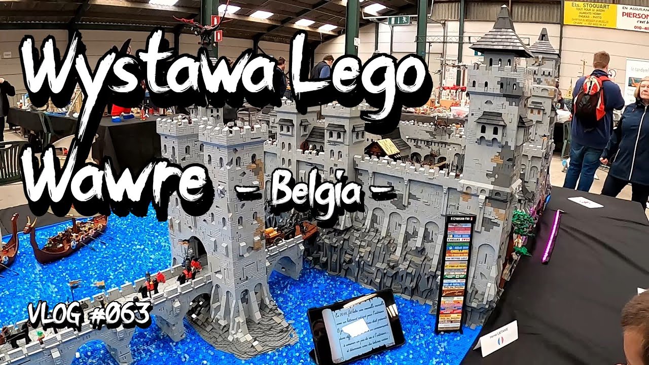 Wystawa Lego Wawre Belgia vlog #063
