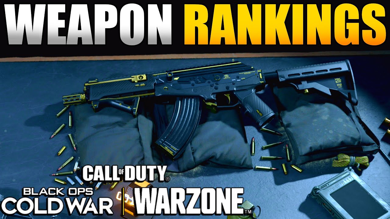 Ranking all 43 Rifles, LMGS, and SMGs in Warzone | What is the Best Weapon after Expected DMR Nerf