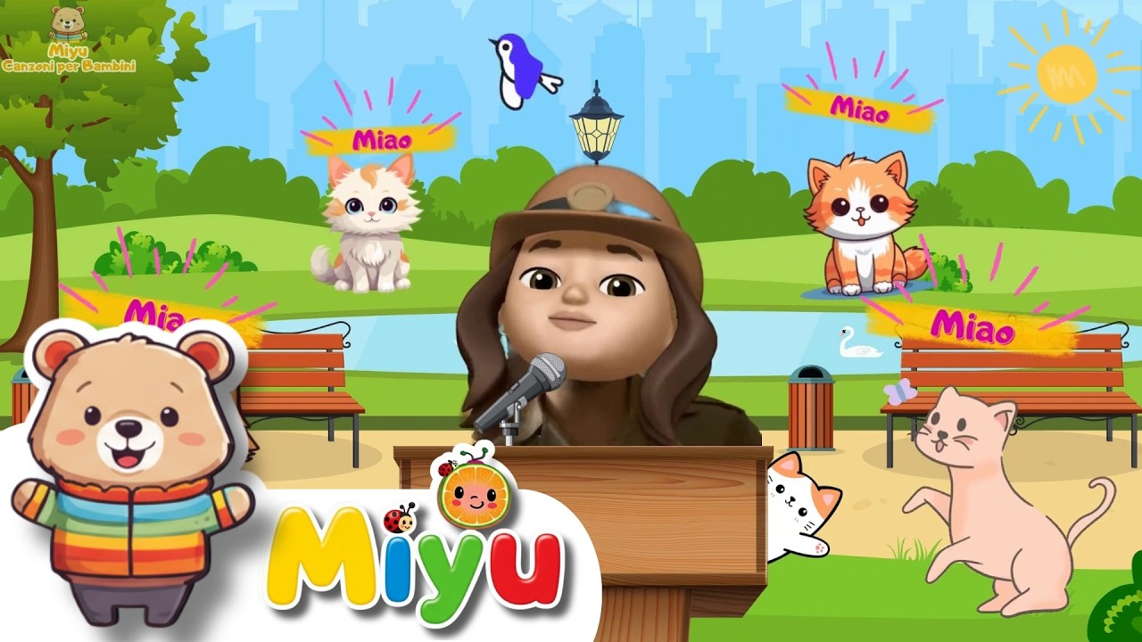 🎵✨ 4 Canzoni Magiche per Imparare Giocando! | Miyu - Canzoni per Bambini 🎨🚒
