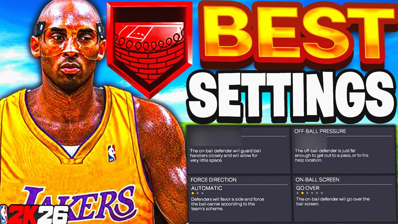 ЛУЧШИЕ НАСТРОЙКИ ЗАЩИТЫ В NBA 2K26! ПРЕКРАТИТЕ ПИК-Н-РОЛЛ! СОВЕТЫ И ПОДСКАЗКИ!