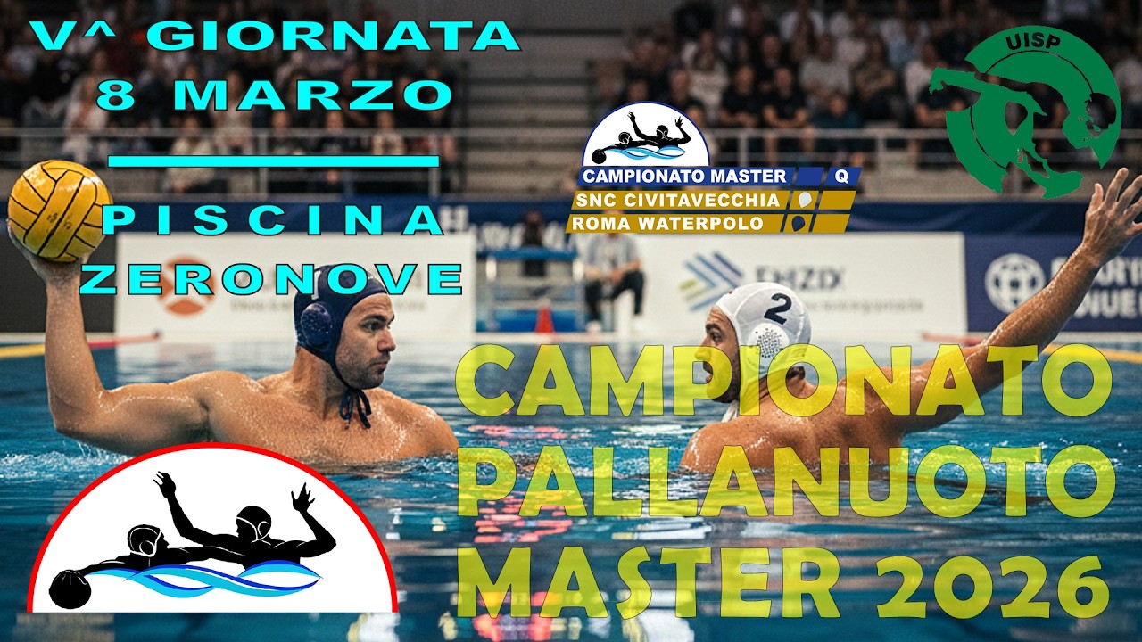 SNC Civitavecchia 1950 - Roma Waterpolo: 5 - 4