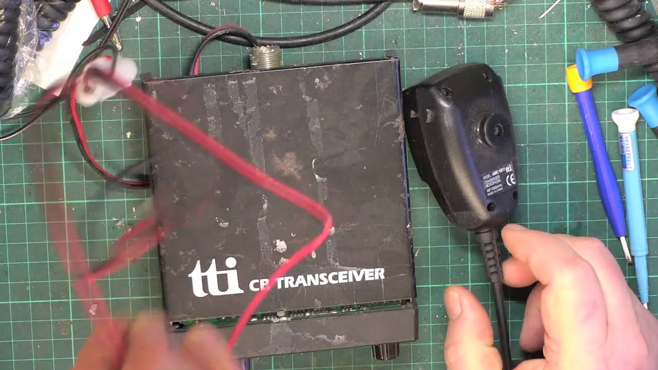 TTI TCB550 CE MultiNor5m CB radio (mobile) -  Repair from scrap bin