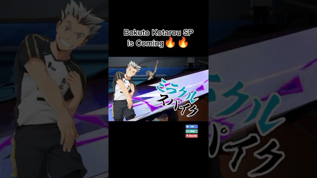 Bokuto SP is here #ハイキュー #haikyuu #anime #hq_anime #bokutokotaro #haikyuflyhigh #volleyball