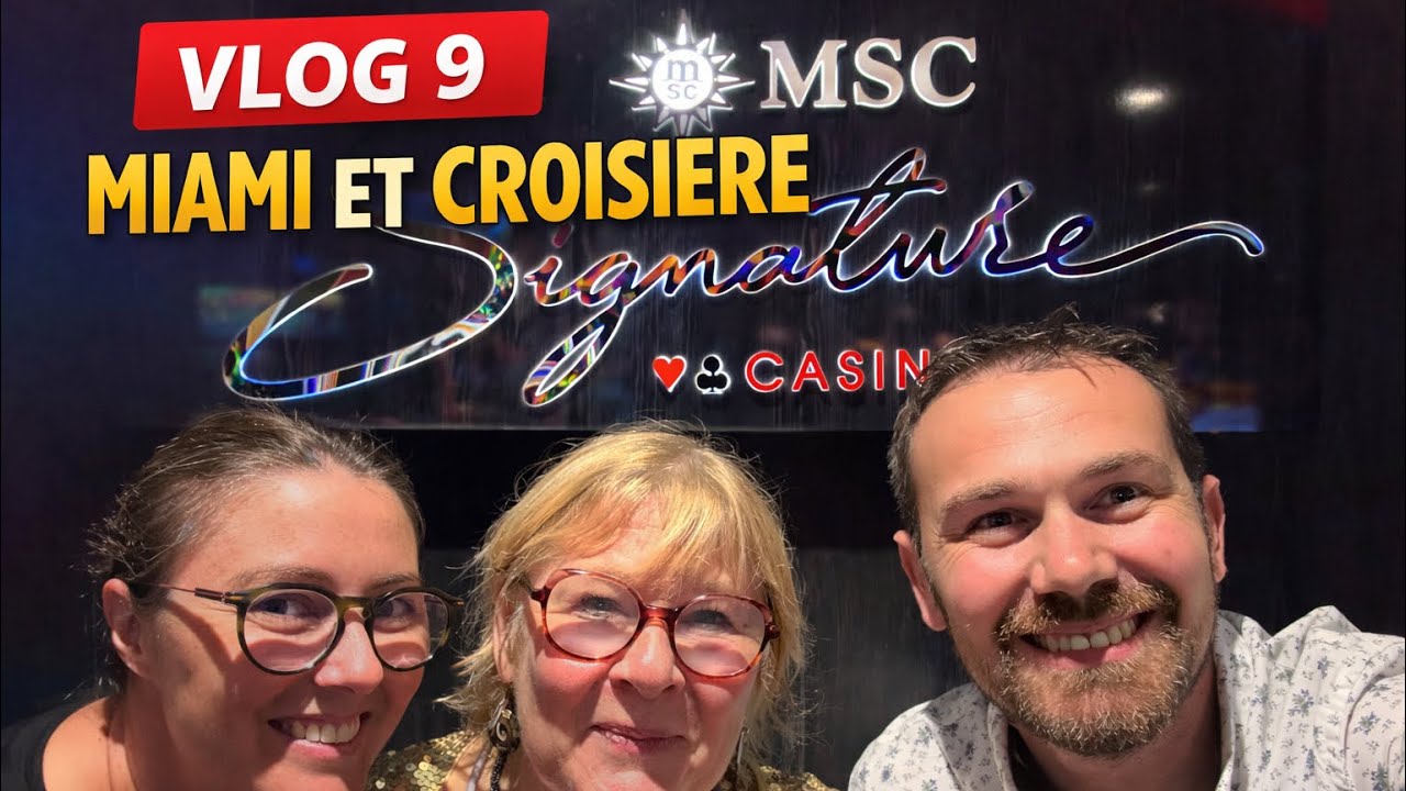 VLOG 9 - MIAMI & CROISÈRE - 1ère journée en mer