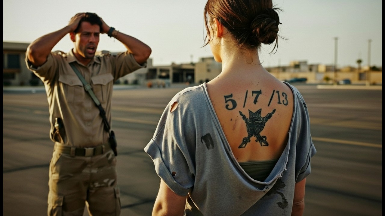 They Ordered Her to Remove the Uniform — Until One Tattoo Made the Base Commander Freeze