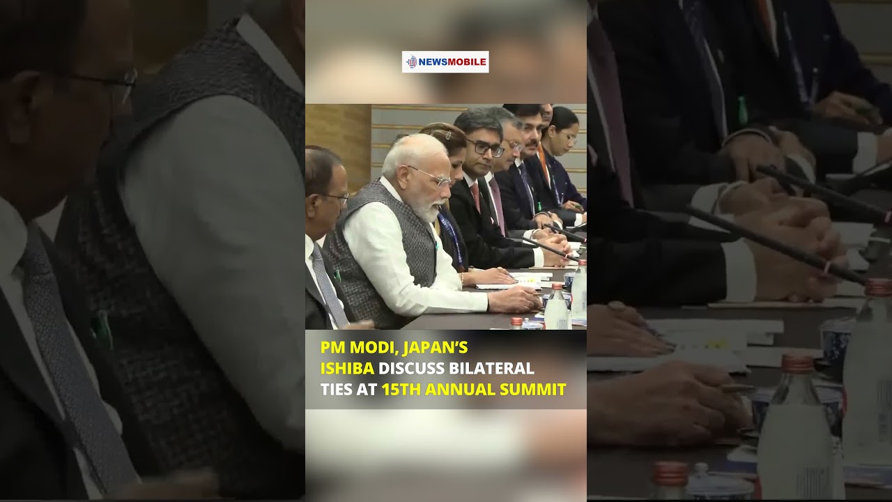 PM Modi, Japan&rsquo;s Ishiba Discuss Bilateral Ties at 15th Annual Summit