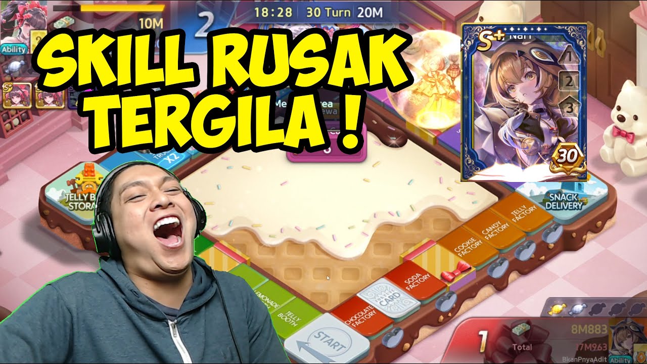 GAMEPLAY NARI , CARD SUPER BROKEN TERBARU ! || GETRICH