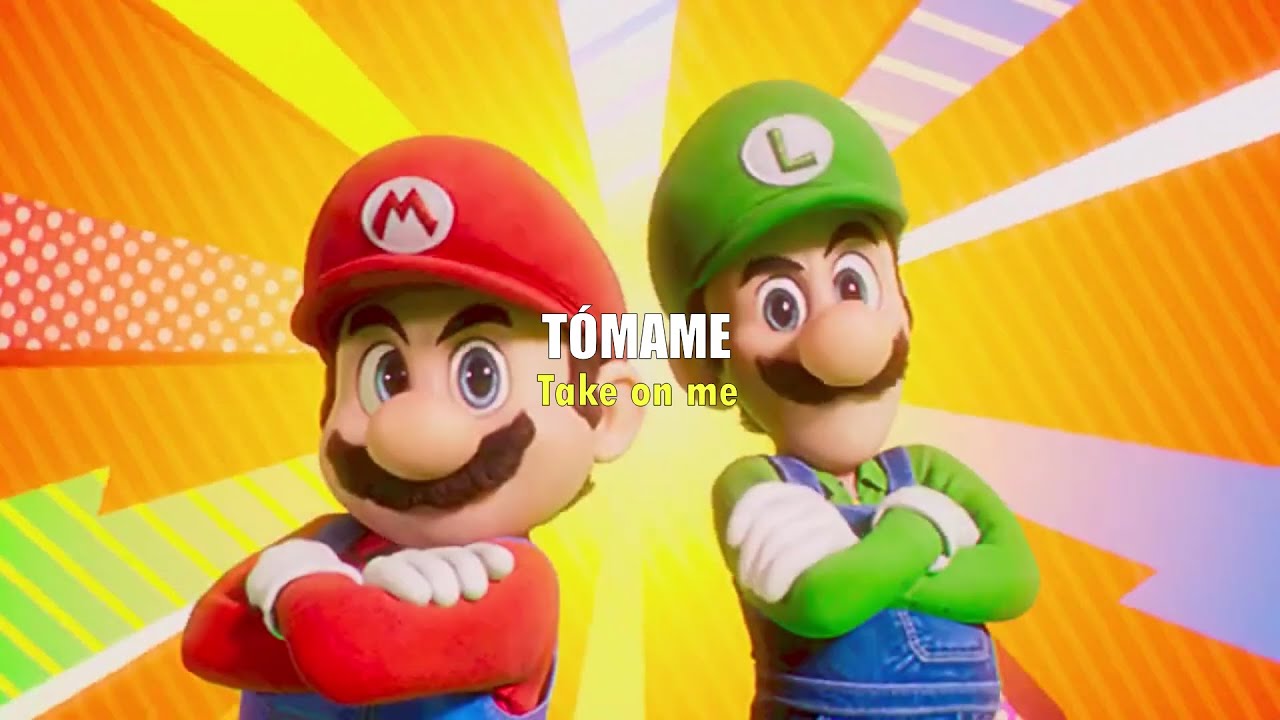 Take on me ║ The Super Mario Bros Movie ║ a-ha ║ Sub.Espa&ntilde;ol