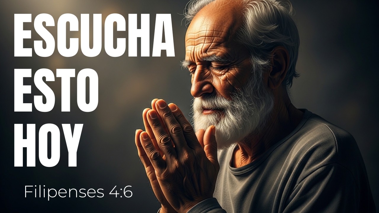 Escucha esta ORACIÓN MATUTINA y elimina la ansiedad de tu corazón hoy | Filipenses 4:6
