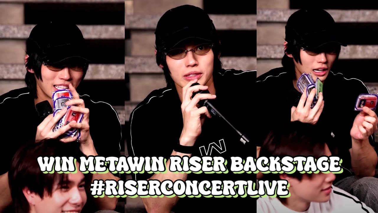 WIN METAWIN RISER BACKSTAGE  #RISERCONCERTLIVE #winmetawin #วินเมธวิน 