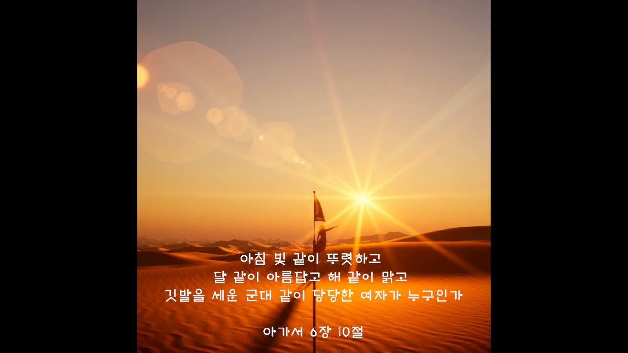 아침 빛 같이