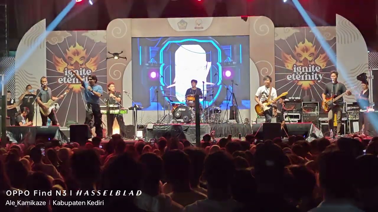 Nidji - Disco Lazy Time Live @SMA 8 Kediri Dies Natalis 8 November 2024
