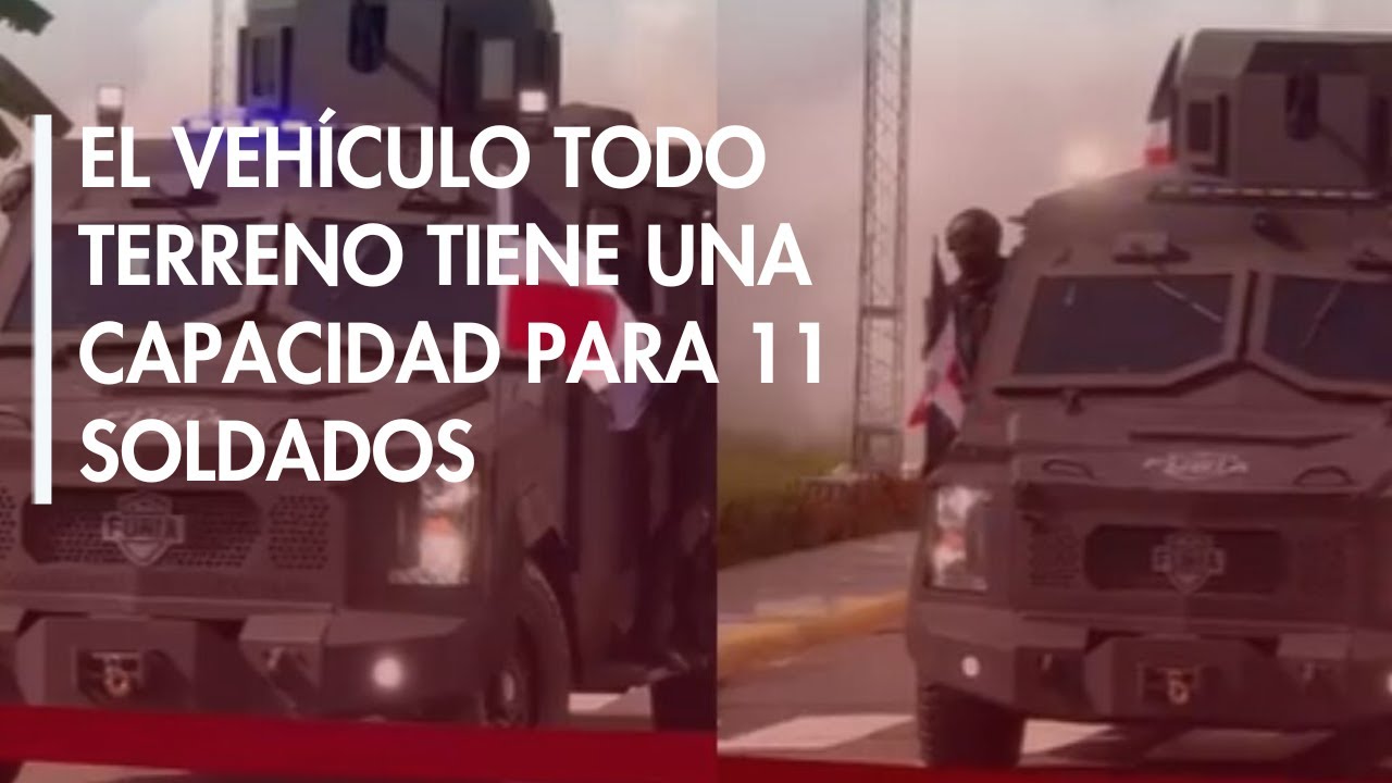 CDN en vivo | Presidente Abinader encabeza acto de presentaci&oacute;n de veh&iacute;culos blindados