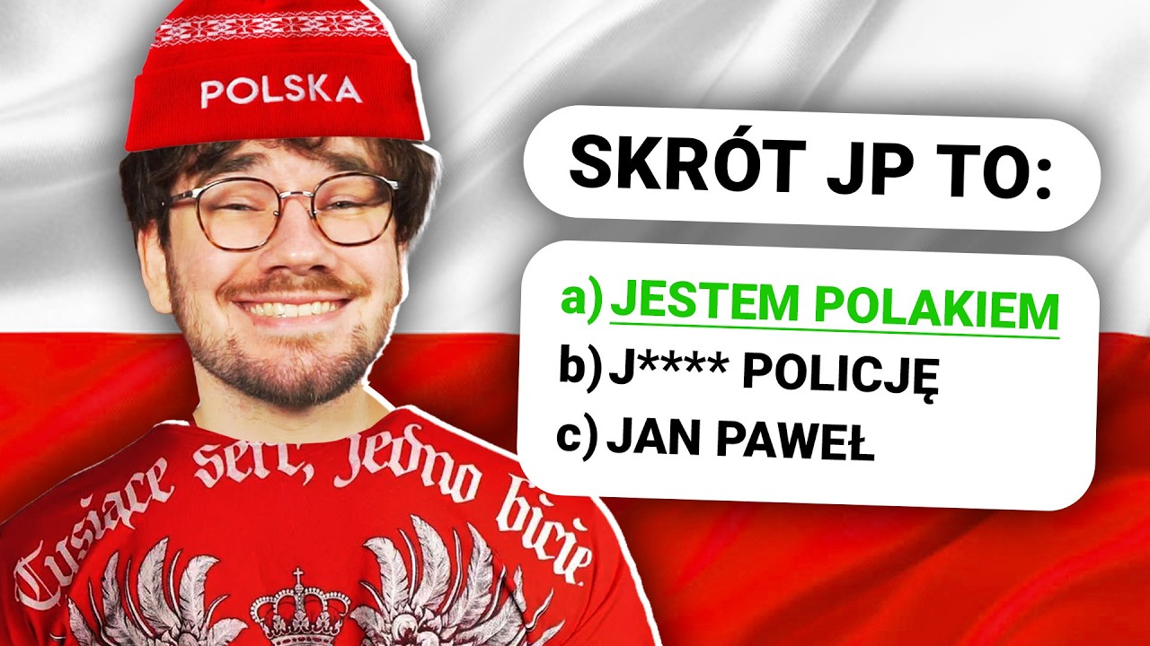 rozwiązuję TEST NA POLAKA!