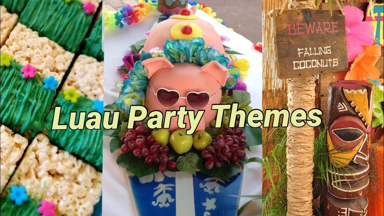 Luau Ideas/ DIY Decor, Treats, and Much More!!