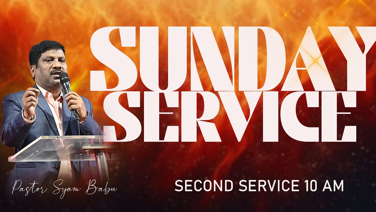 SUNDAY SECOND SERVICE || New Creation Church || 8 February 2026 || Pastor Syam Babu
