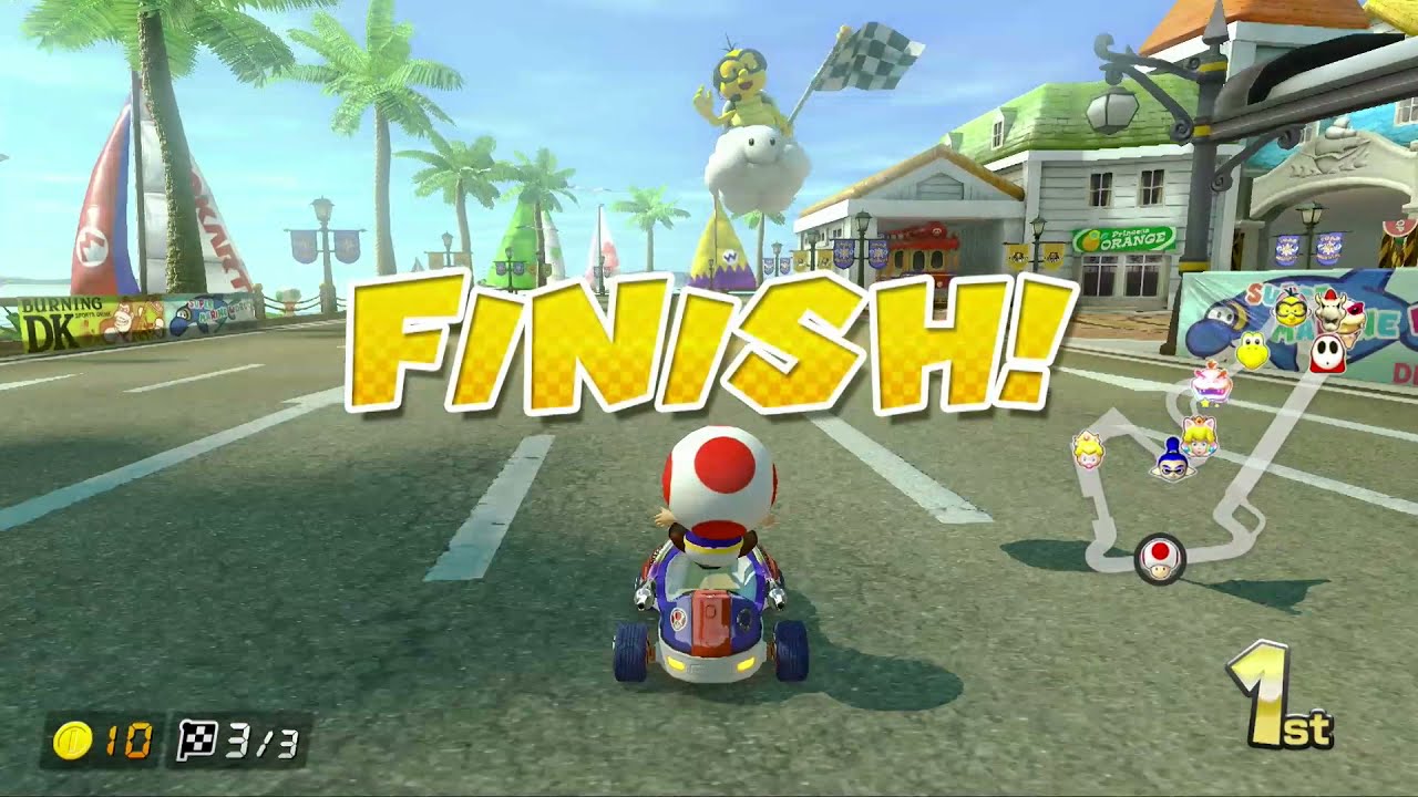 Mario Kart 8 Deluxe - Flower Cup 50cc