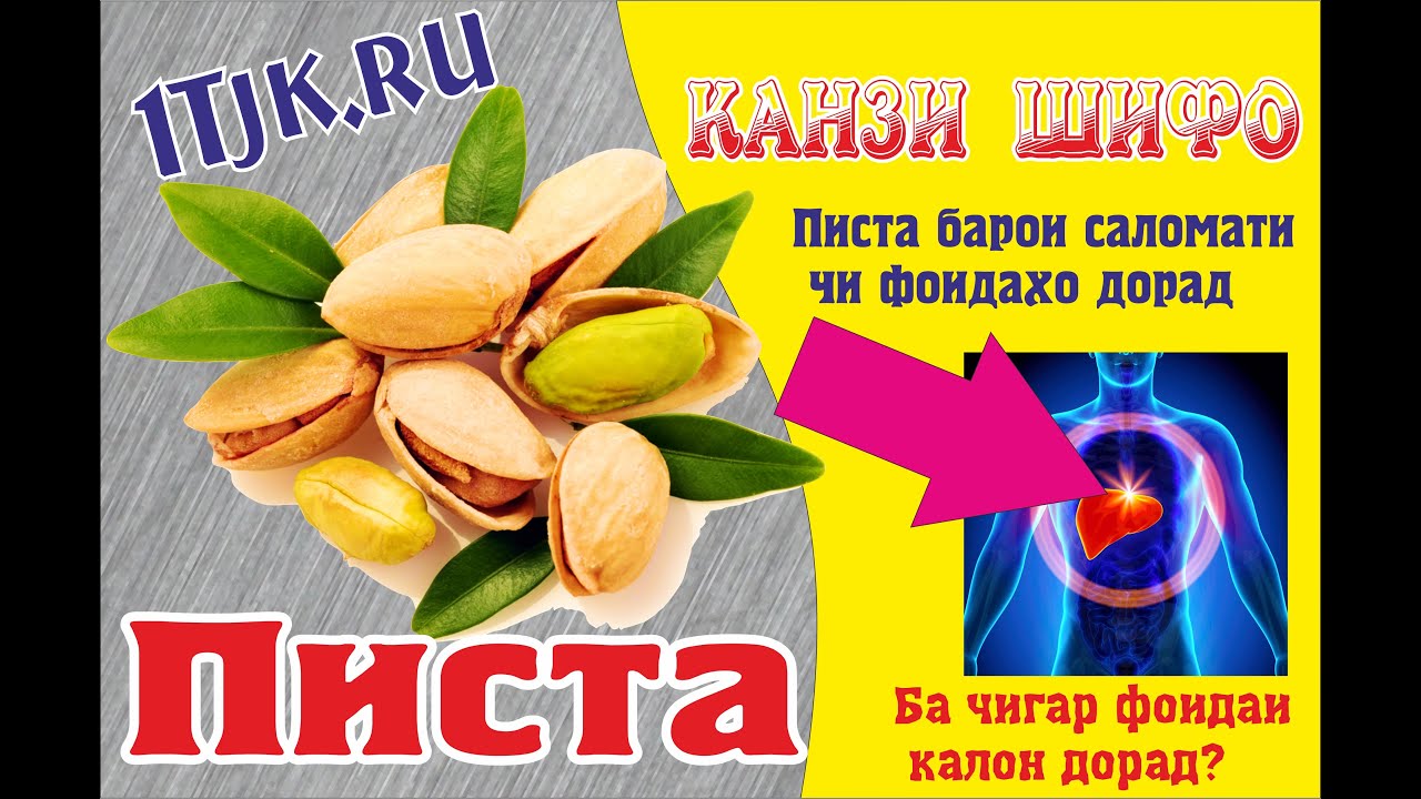 Фоидаи Писта Канзи шифо тибби халки Тоҷикистон
