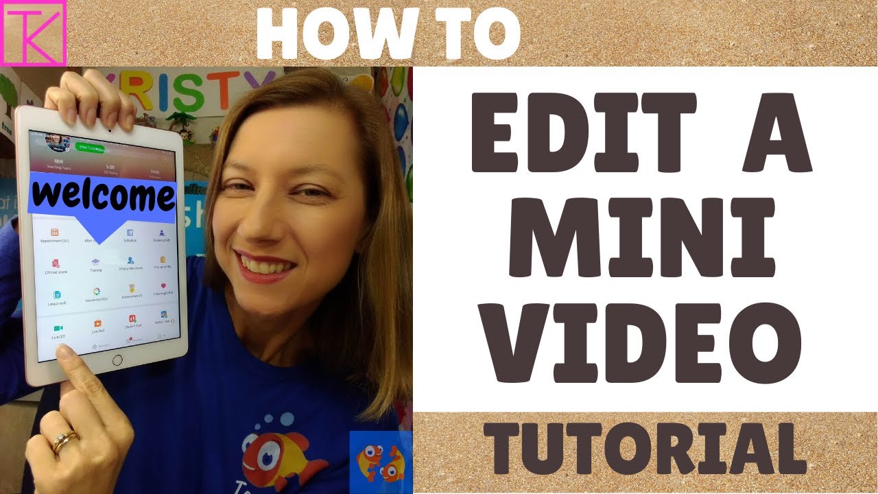 How to edit a simple video for your PalFish students, Live Training