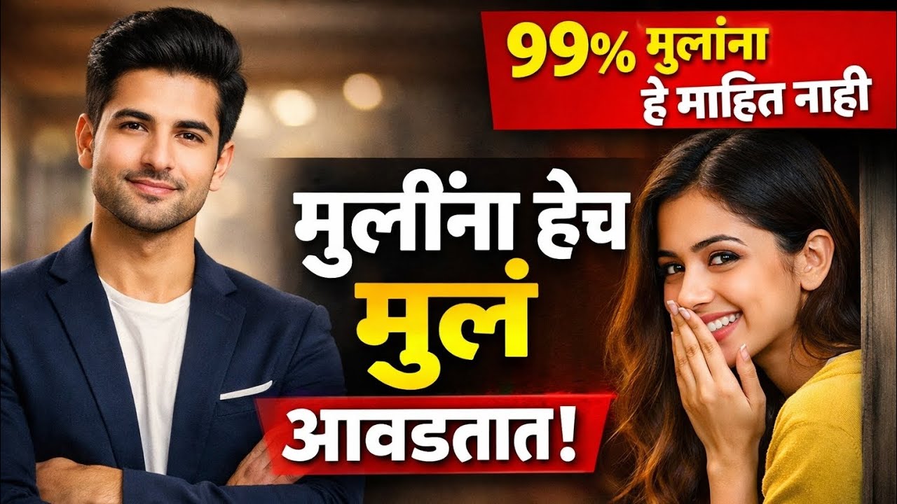 मुलींना मुलांमधील 'या' ५ गोष्टी सर्वात जास्त आवडतात! | Psychology of Attraction