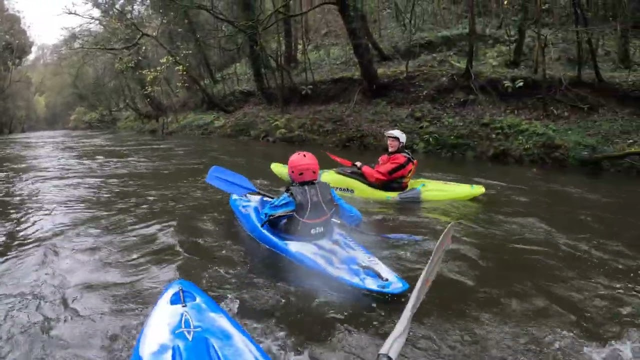 DPC Kayaking the River Derwent Matlock at 1.21m