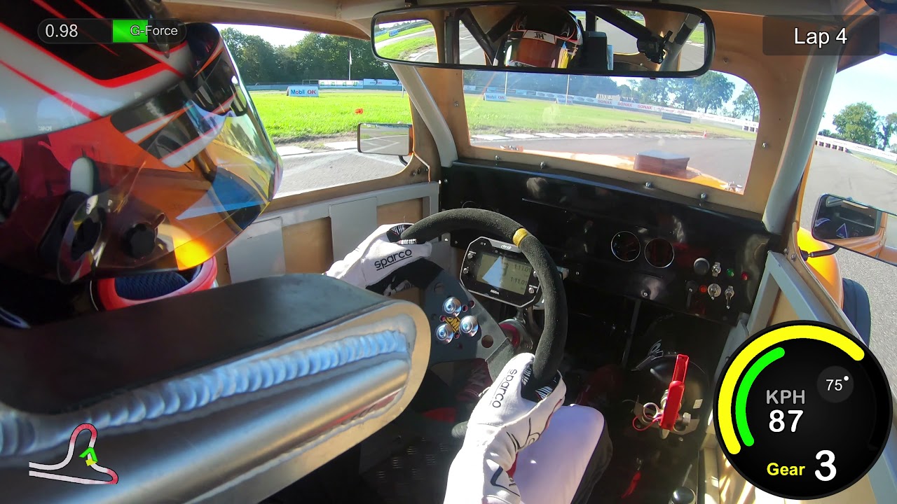 First drive ever - Legend Car at Padborg