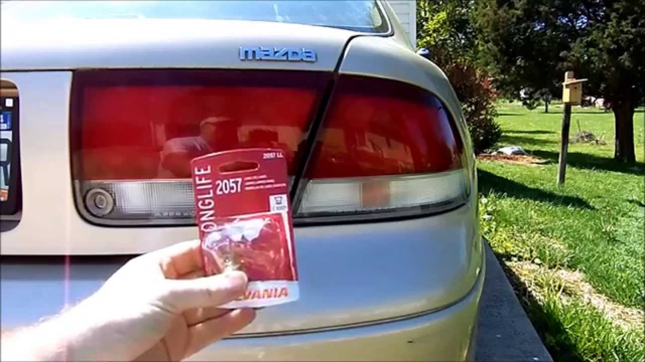 1995 Mazda 626 Brake Light Bulb Change