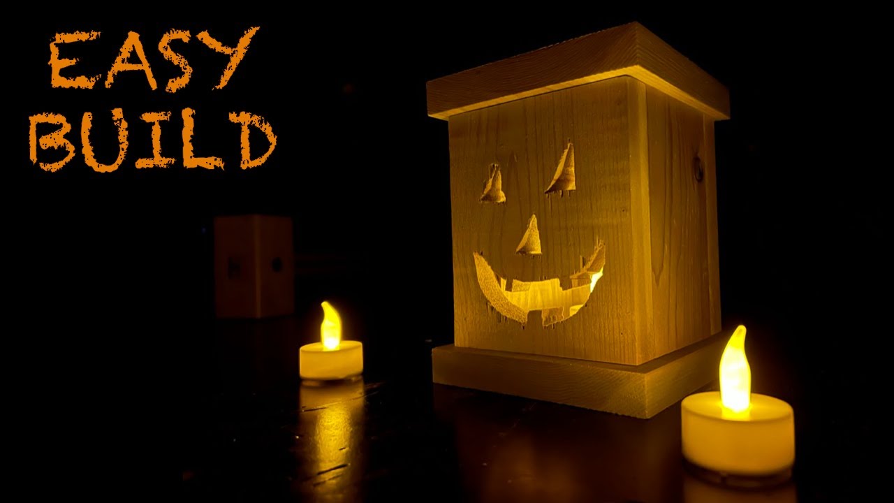 Wooden Jack O'Lantern | Easy DIY Decoration