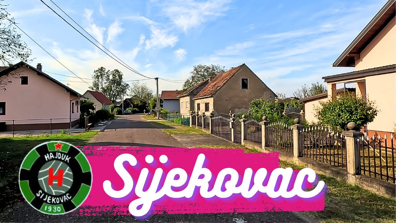 Sijekovac : Walking Tour (4K)