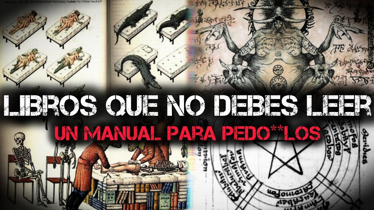 Los LIBROS m&aacute;s EXTRA&Ntilde;OS y ATERRADORES que existen