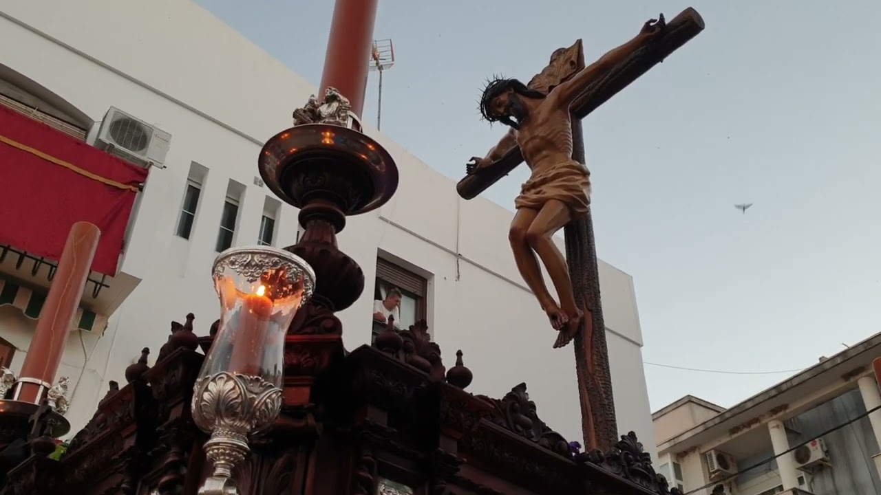 cristo del amor por el convento (Ayamonte 2023) #SemanaSantaAyamonte