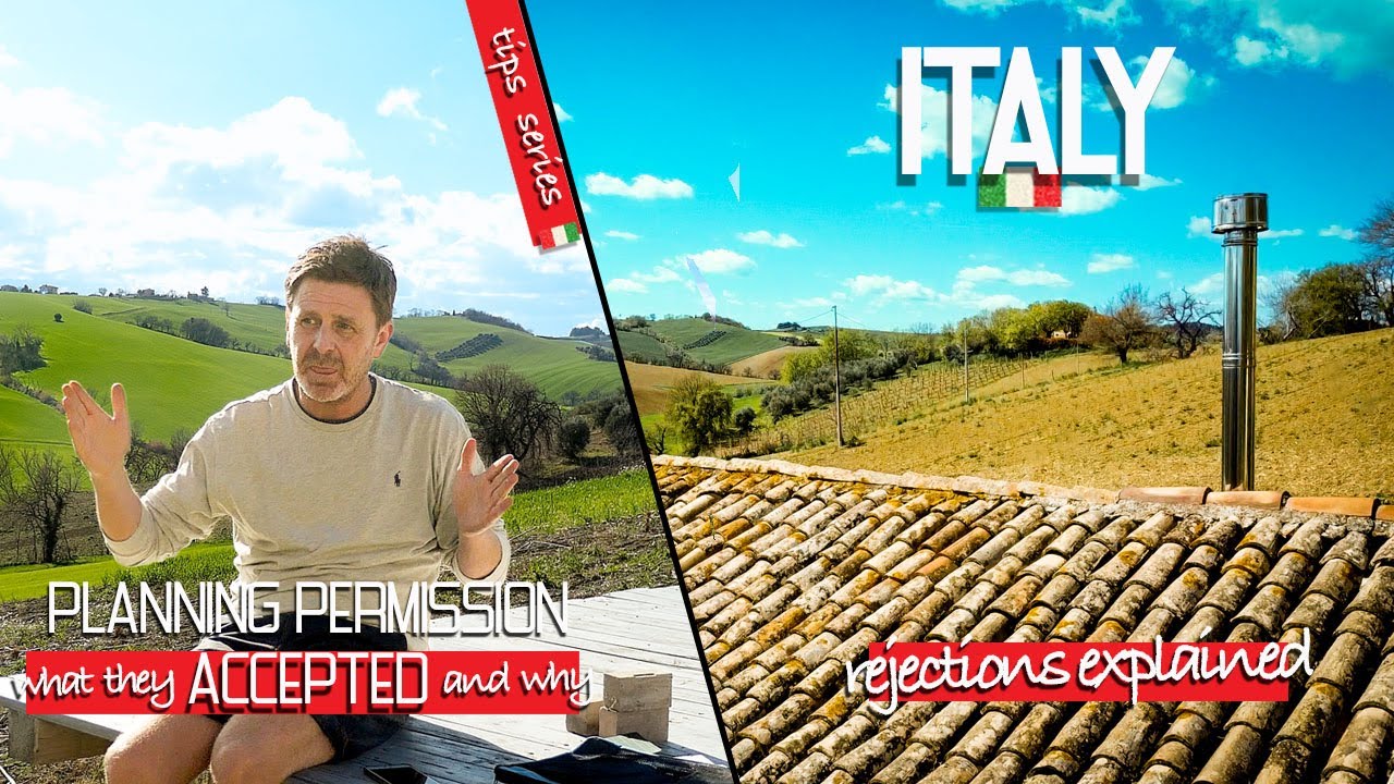 Plannig Permission in Italy TOP TIPS. I explain why my planning was rejected.