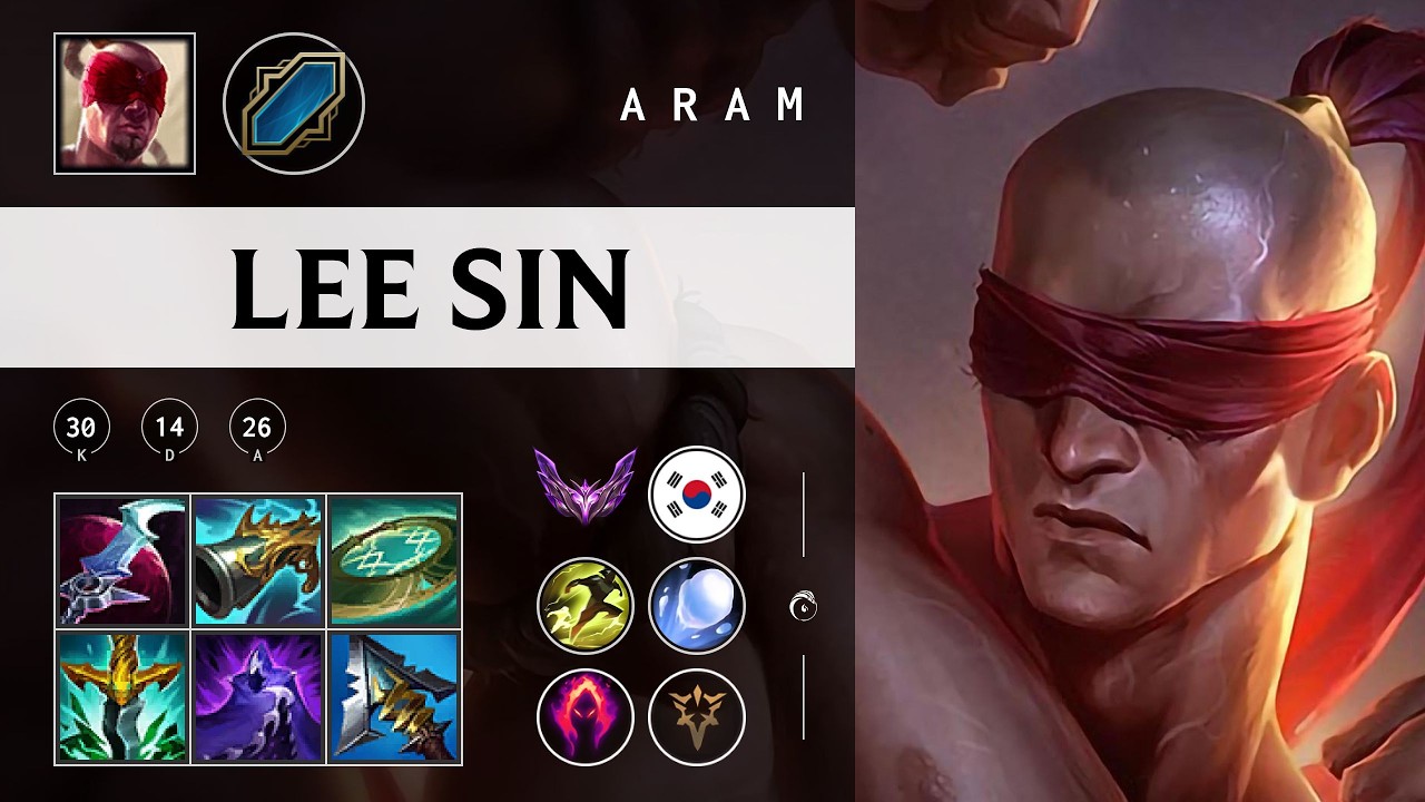Lee Sin ARAM - KR Master Patch 26.03